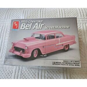 AMT '55 Chevrolet Bel Air Street Machine 1:25 Scale Kit #6001 Factory Sealed